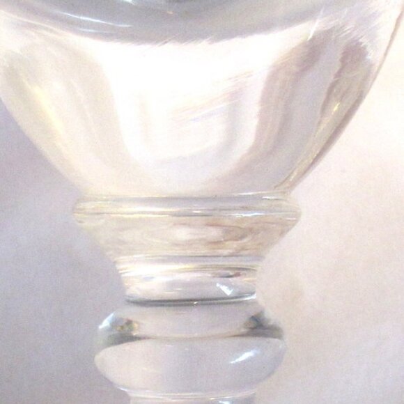 Webb Corbett Georgian Footed Water Goblet, 5 1/8" High, English Crystal  K200 - Picture 5 of 7